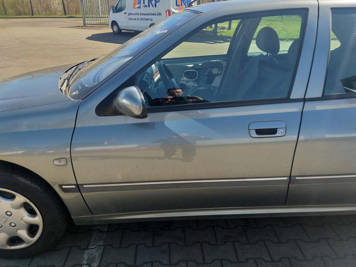 Peugeot 406 original T&uuml;r vorn links EZDC Gris Hades Rohbau Bj.2002